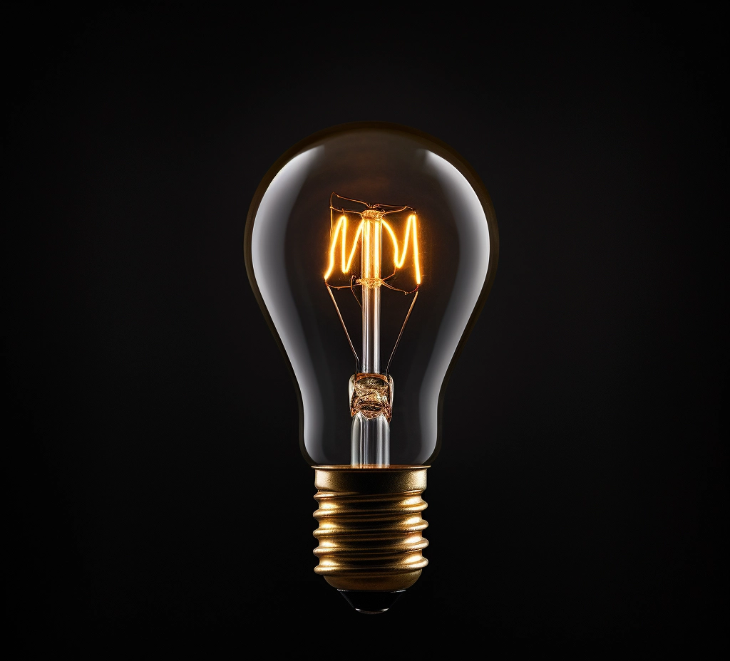 Stromasufall Leuchtbirne