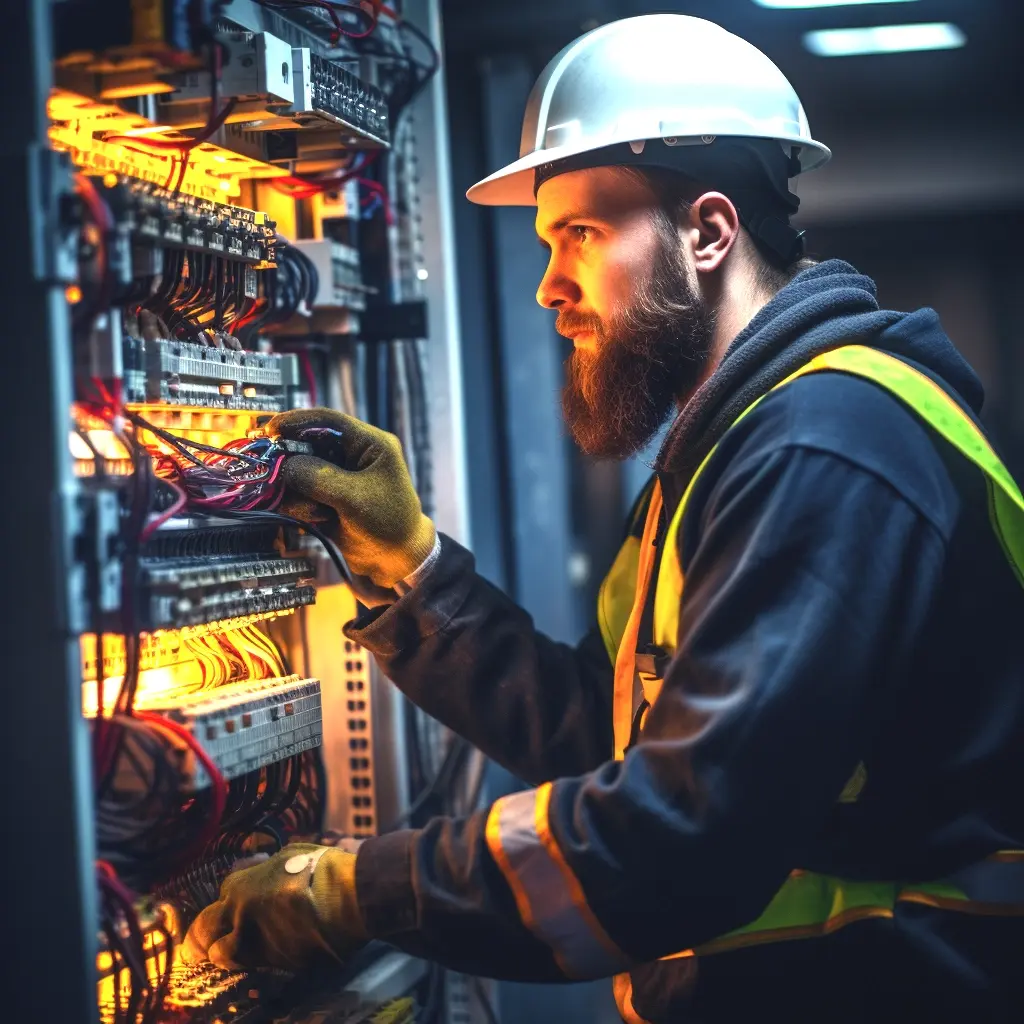 Elektriker Hintergrund