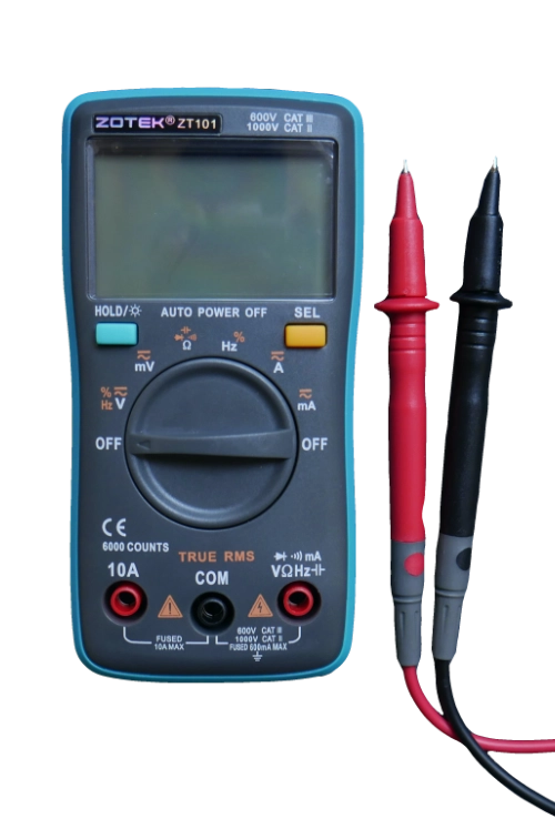 Fehlerdiagnose mit Multimeter